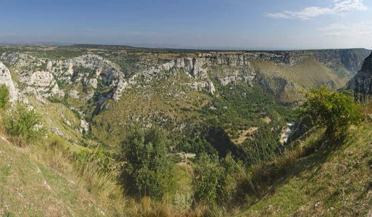 Il canyon di Cavagrande del Cassibile
